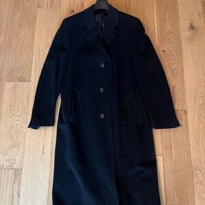 Full length cashmere men’s overcoat